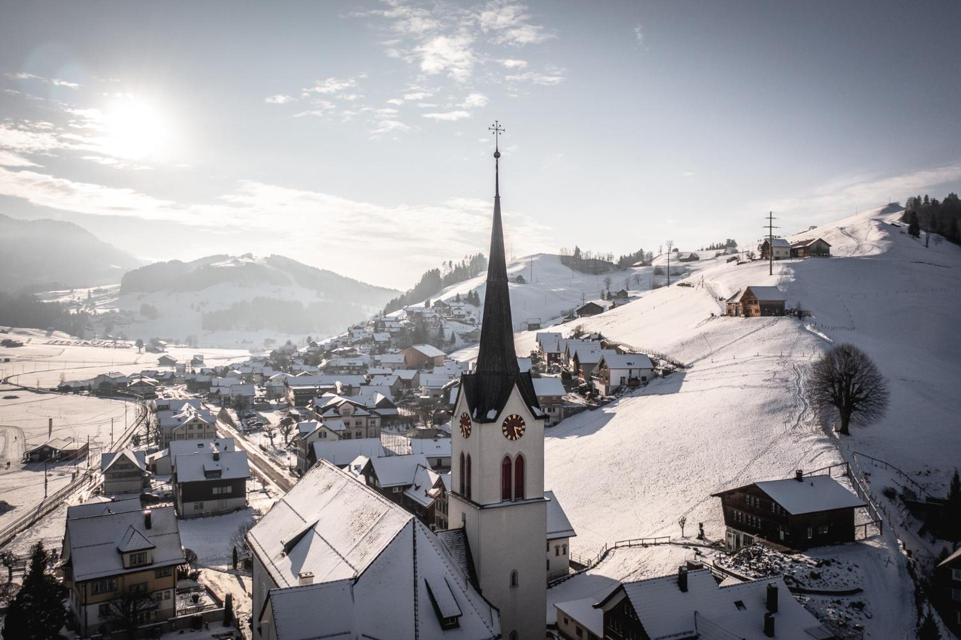 Hotel Appenzeller Huus Loewen Gonten Exterior foto