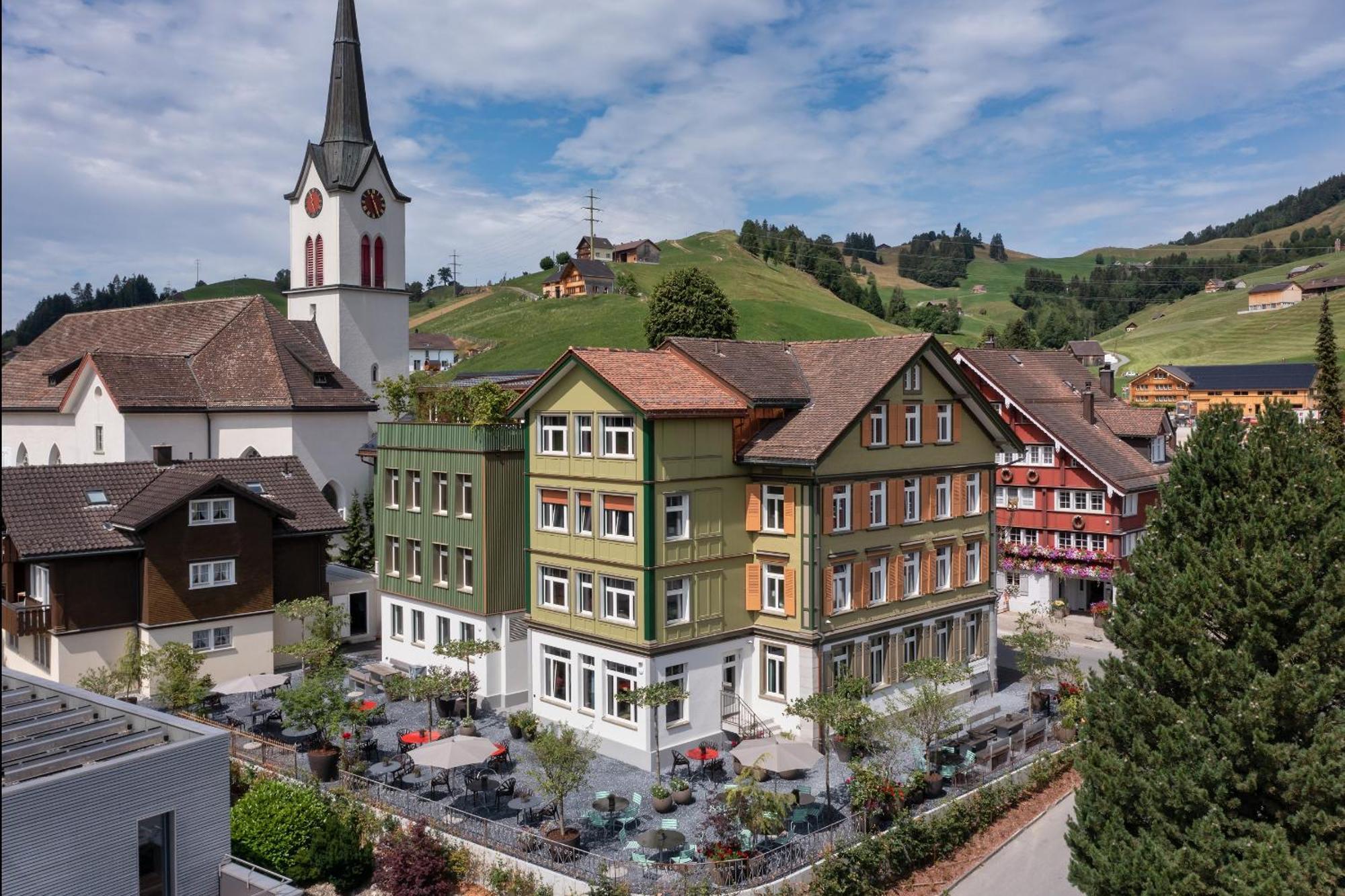 Hotel Appenzeller Huus Loewen Gonten Exterior foto